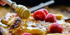 حلويات باستخدام العسل