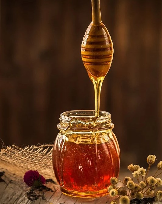 صورة عن العسل والشوفان للوجه